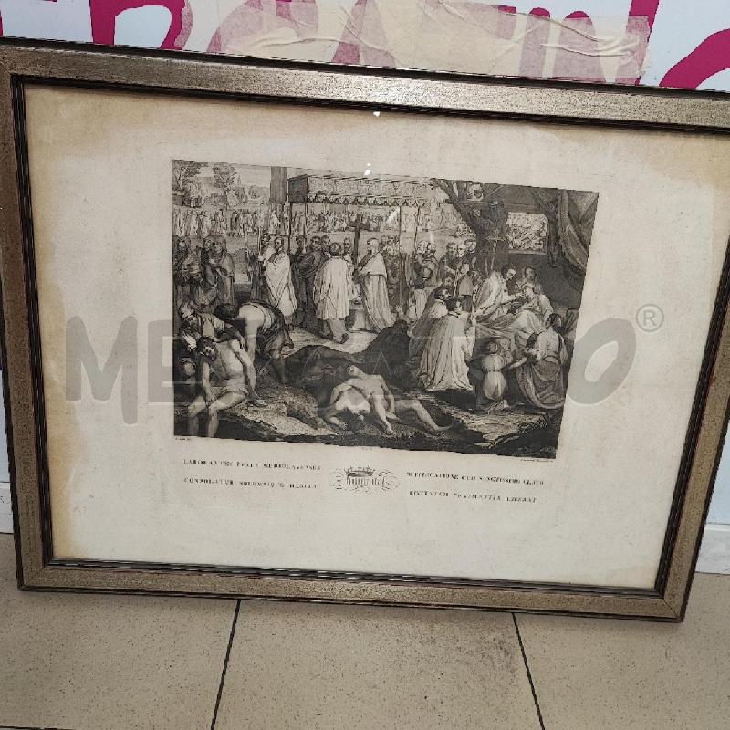 INCISIONE LABORANTES PESTE MEDIOLANENSES | Mercatino dell'Usato Roma gregorio vii 1