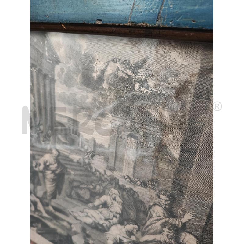 INCISIONE SCENA SCRITTE FRANCESI  | Mercatino dell'Usato Roma gregorio vii 4