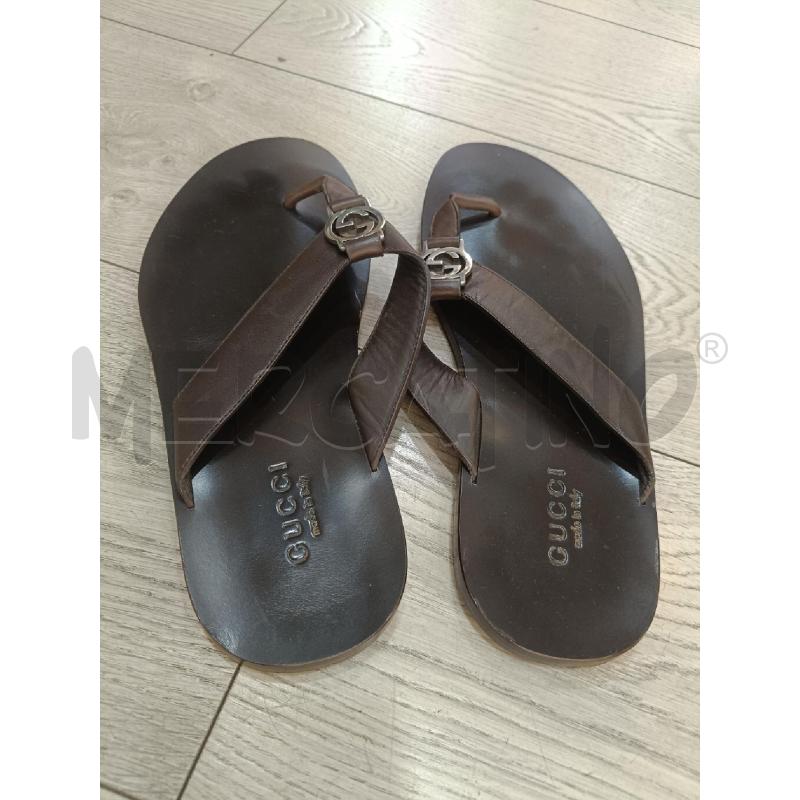 INFRADITO UOMO GUCCI MARRONE DOPPIA G | Mercatino dell'Usato Roma gregorio vii 4