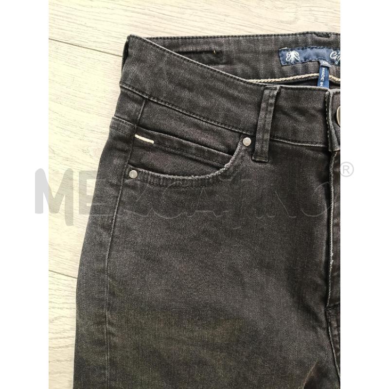 JEANS DONNA CIGALA NERO SFRANGIATO | Mercatino dell'Usato Roma gregorio vii 2