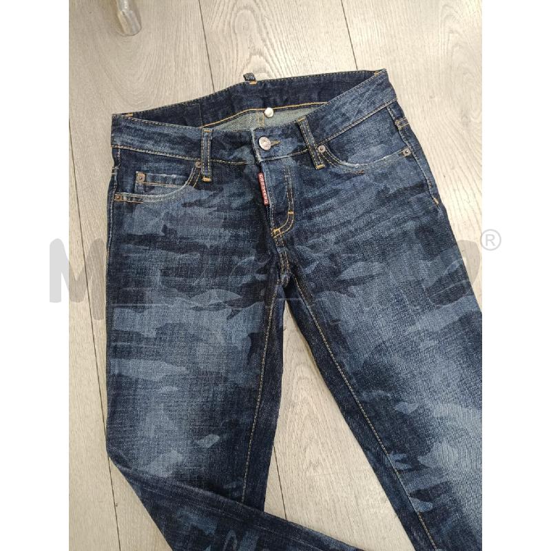 JEANS DONNA DSQUARED TRAMA CAMOUFLAGE | Mercatino dell'Usato Roma gregorio vii 4