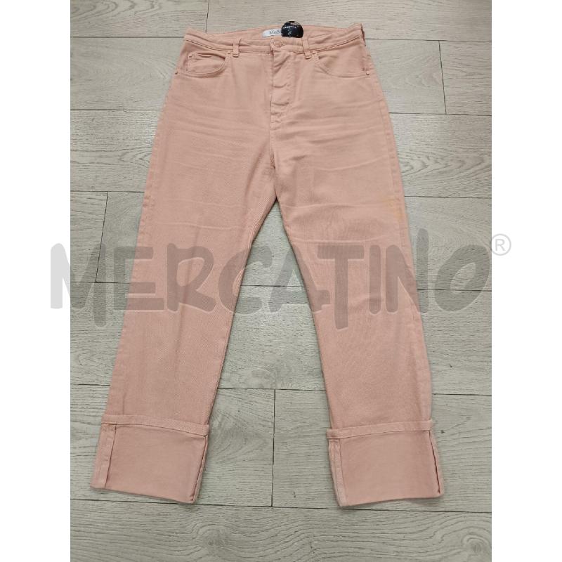 JEANS MAX MARA ROSA WILDLEG RISVOLTI  | Mercatino dell'Usato Roma gregorio vii 1
