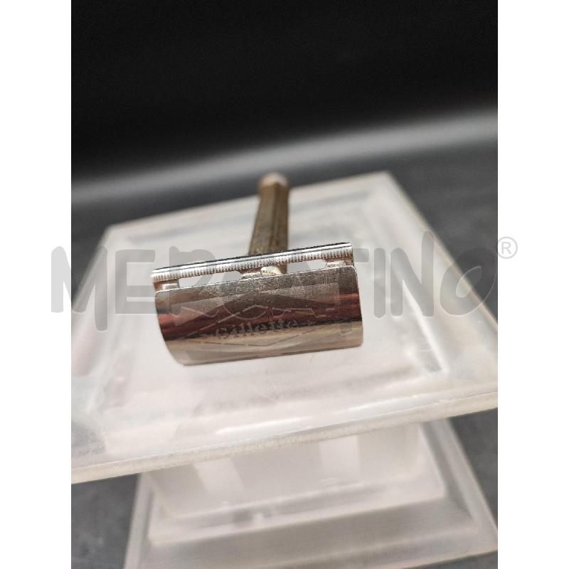LAMETTA VINTAGE GILLETTE  | Mercatino dell'Usato Roma gregorio vii 2