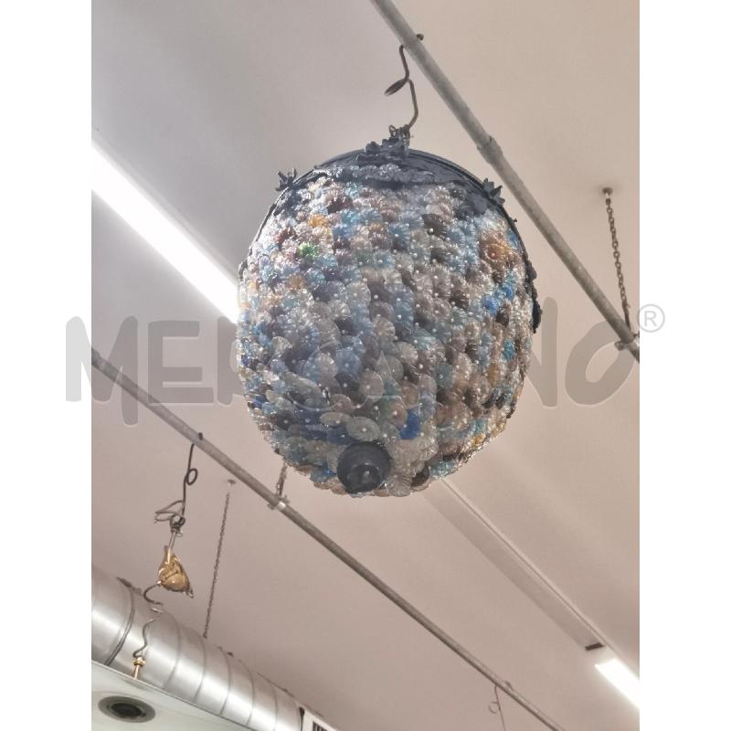 LAMPADARIO VETRI COL FERRO FREGI | Mercatino dell'Usato Roma gregorio vii 1