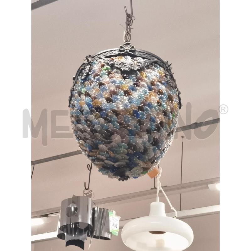 LAMPADARIO VETRI COL FERRO FREGI | Mercatino dell'Usato Roma gregorio vii 2