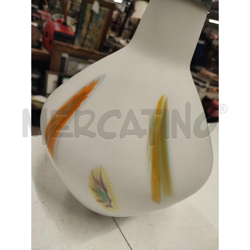 LAMPADARIO VINTAGE VETRO BIANCO SFUMATURE | Mercatino dell'Usato Roma gregorio vii 2