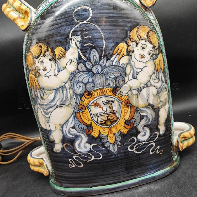 LAMPADA CERAMICA PUTTI CASTELLI  | Mercatino dell'Usato Roma gregorio vii 2