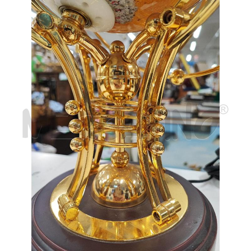 LAMPADA MAPPAMONDO ARANCIONE  | Mercatino dell'Usato Roma gregorio vii 3