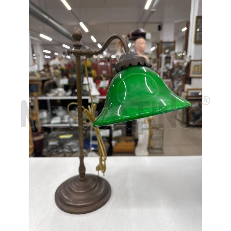 LAMPADA METALLO COPPA VETRO VERDE | Mercatino dell'Usato Roma gregorio vii 1
