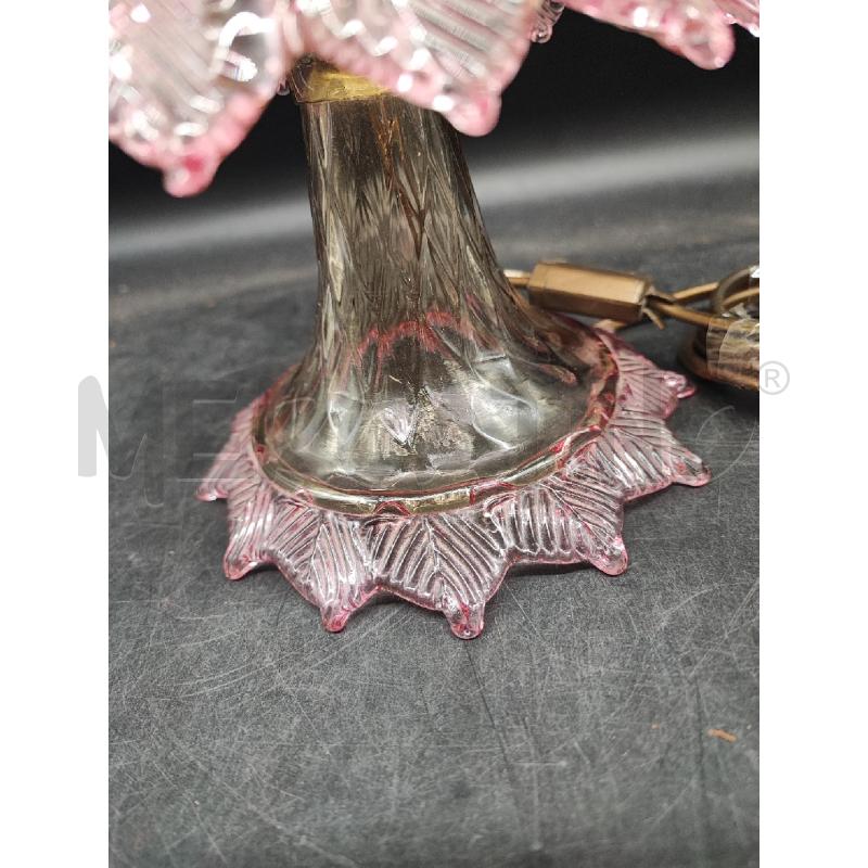 LAMPADA MURANO ROSA BEIGE  | Mercatino dell'Usato Roma gregorio vii 2