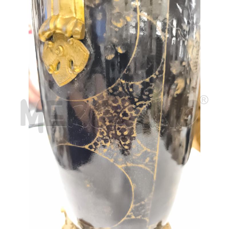 LAMPADA NERA ANTICA PUTTI SEDUTI  | Mercatino dell'Usato Roma gregorio vii 4