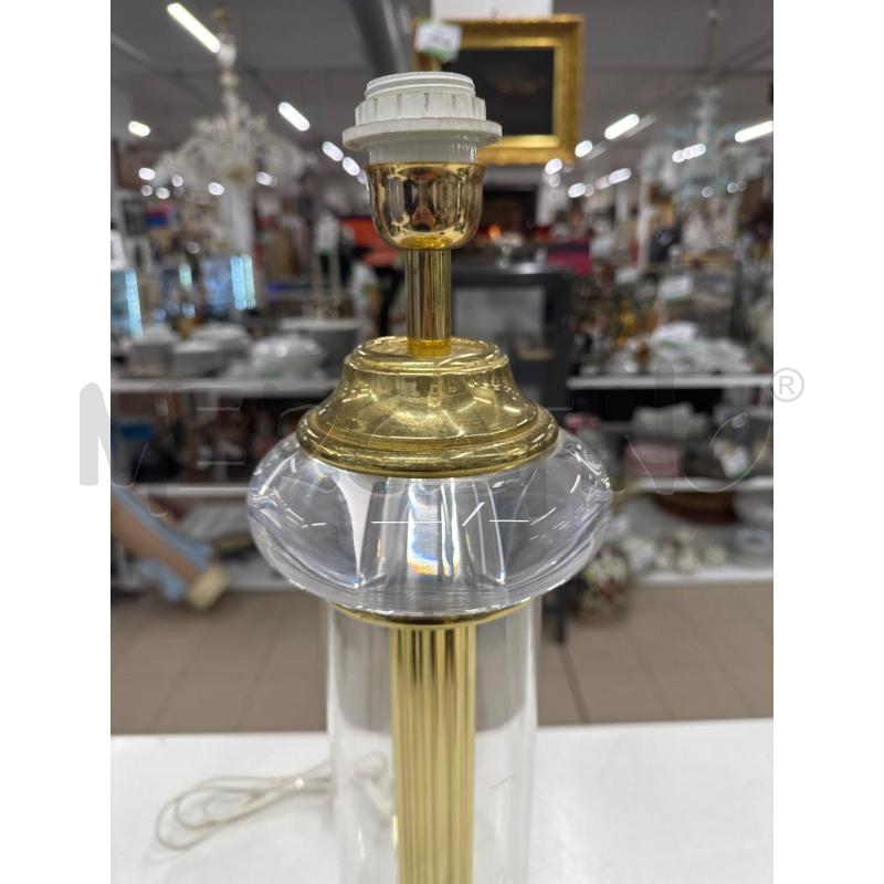 LAMPADA PLEXIGLASS COLONNA DORATA  | Mercatino dell'Usato Roma gregorio vii 3