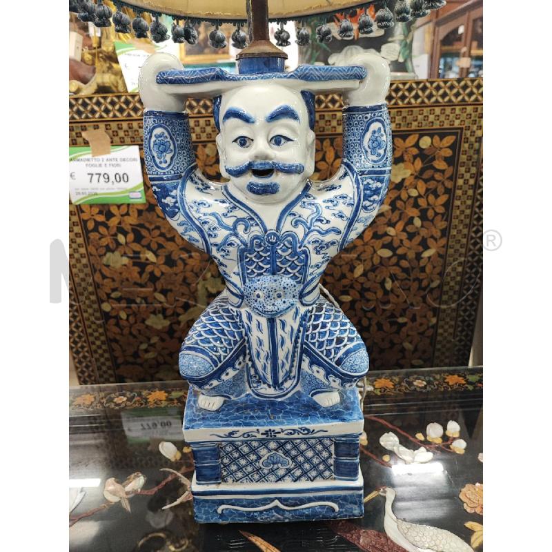 LAMPADA UOMO GIAPPONESE BLU  | Mercatino dell'Usato Roma gregorio vii 2