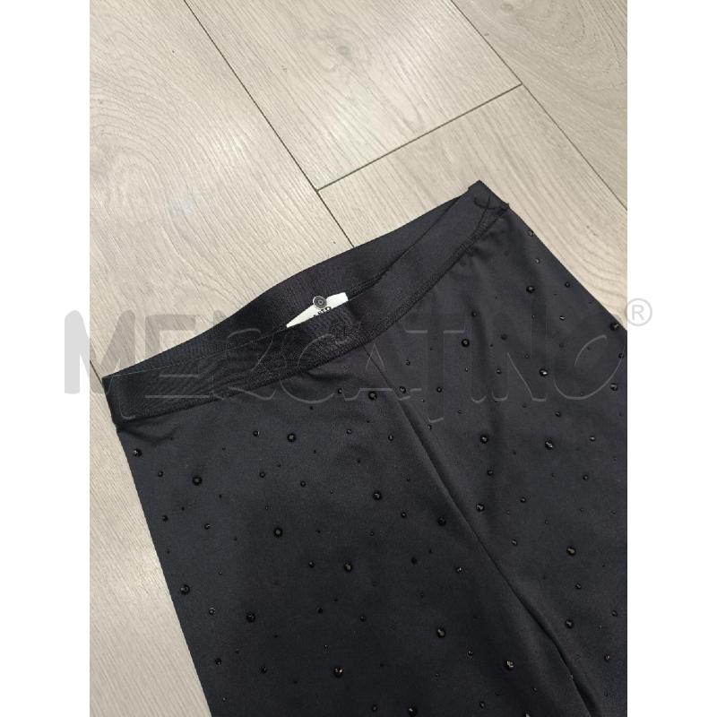 LEGGINGS DONNA SANDRO NERO STRASS | Mercatino dell'Usato Roma gregorio vii 3