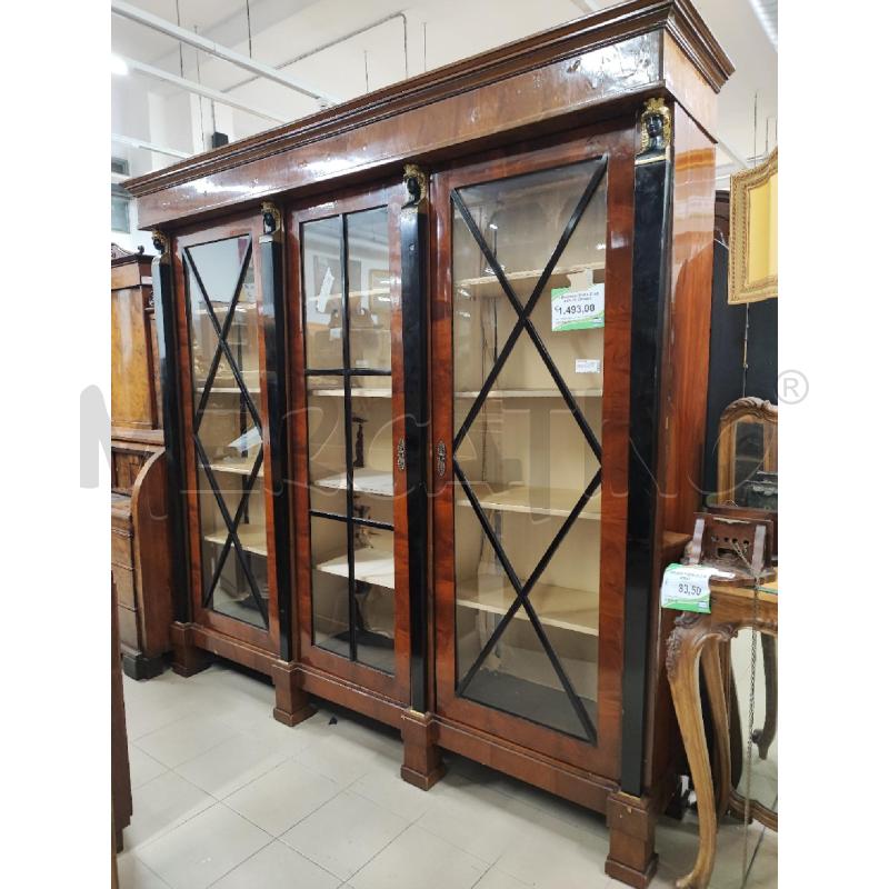 LIBRERIA/VETRINA STILE IMPERO GRANDE | Mercatino dell'Usato Roma gregorio vii 1