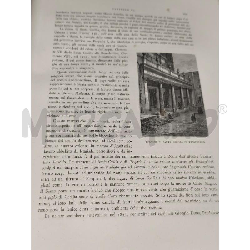 LIBRO ARTE ROMA DESCRIZIONE E RICORDI | Mercatino dell'Usato Roma gregorio vii 4