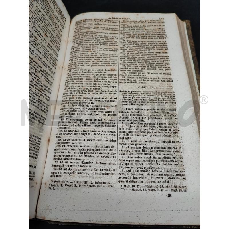 LIBRO BIBLIA SACRA VULGATA | Mercatino dell'Usato Roma gregorio vii 4