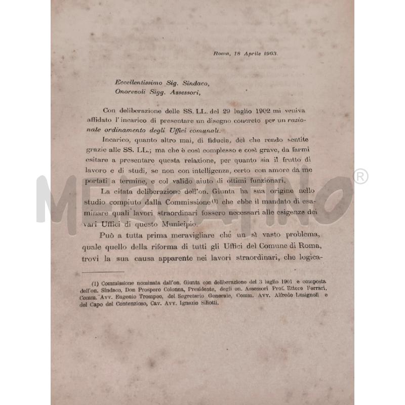 LIBRO DISEGNO RIFORMA SERVIZI COMUNALI | Mercatino dell'Usato Roma gregorio vii 3