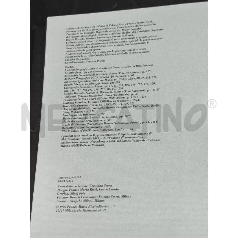 LIBRO FRANCO MARIA RICCI ROME DELLE DELIZIE | Mercatino dell'Usato Roma gregorio vii 4