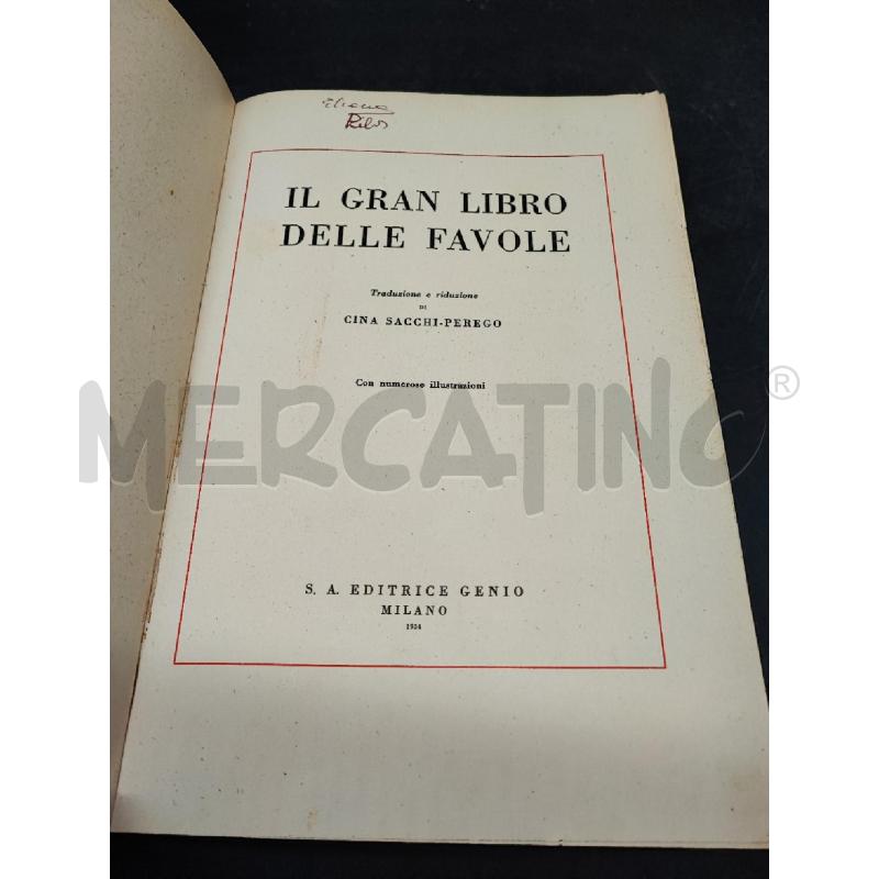 LIBRO GRAN LIBRO DELLE FAVOLE | Mercatino dell'Usato Roma gregorio vii 3
