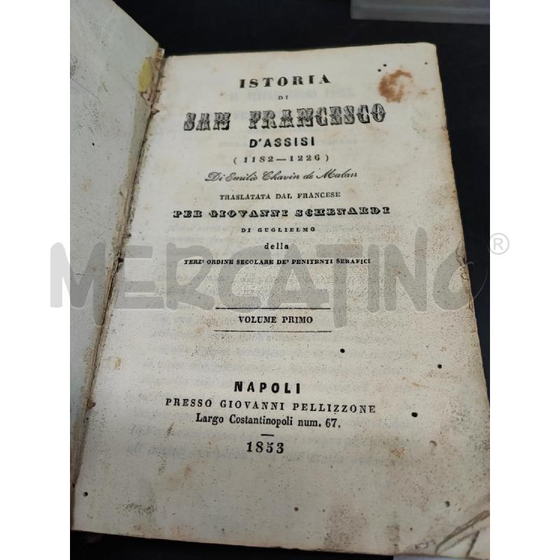LIBRO ISTORIA SAN FRANCESCO | Mercatino dell'Usato Roma gregorio vii 3