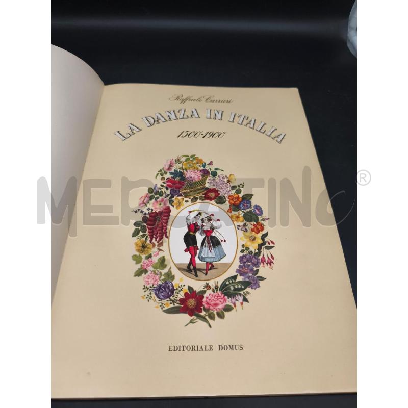 LIBRO LA DANZA IN ITALIA | Mercatino dell'Usato Roma gregorio vii 2