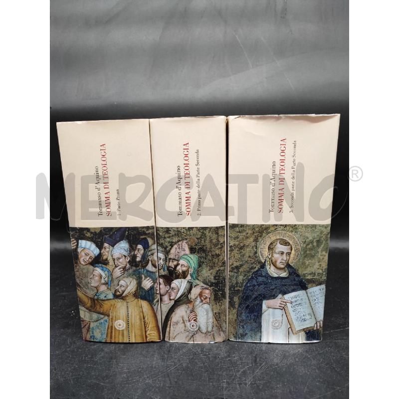 LIBRO SOMMA TEOLOGIA TOMMASO 3 VOL | Mercatino dell'Usato Roma gregorio vii 1