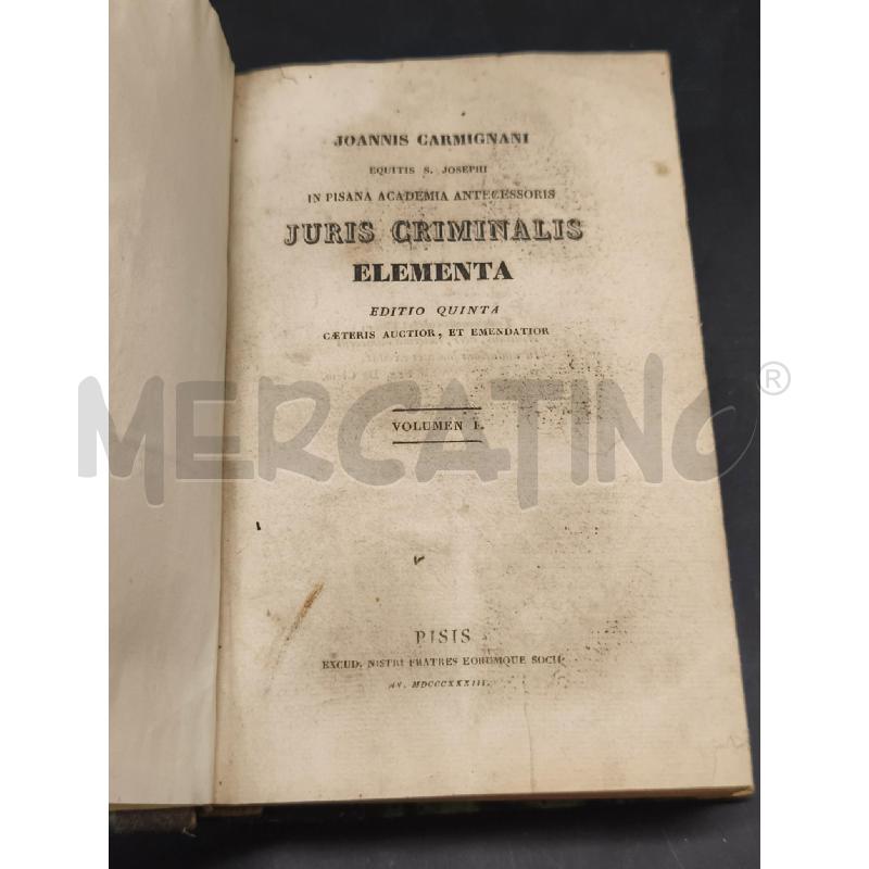 LIBRO VECCHIO ELEMENTA | Mercatino dell'Usato Roma gregorio vii 2