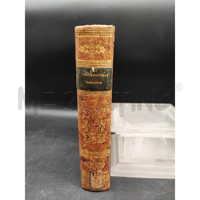 LIBRO VECCHIO PROCESSIONALE ROMANUM | Mercatino dell'Usato Roma gregorio vii 2