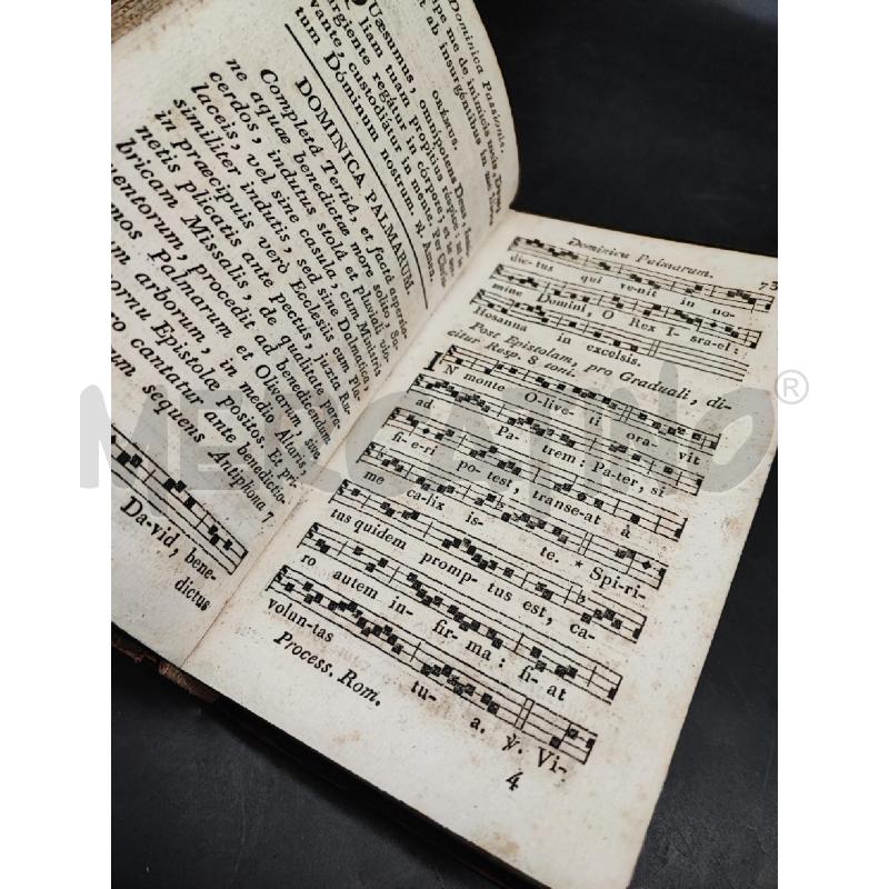 LIBRO VECCHIO PROCESSIONALE ROMANUM | Mercatino dell'Usato Roma gregorio vii 4