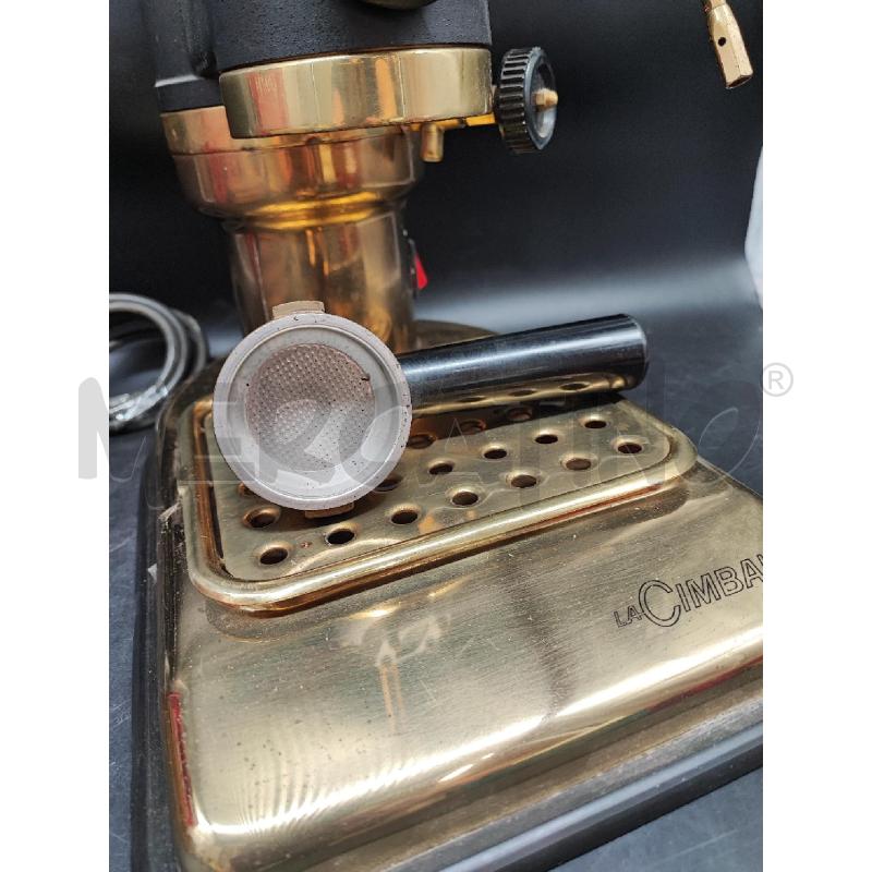 MACCHINA CAFFÈ LA CIMBALI OTTONE NERA DA R | Mercatino dell'Usato Roma gregorio vii 4