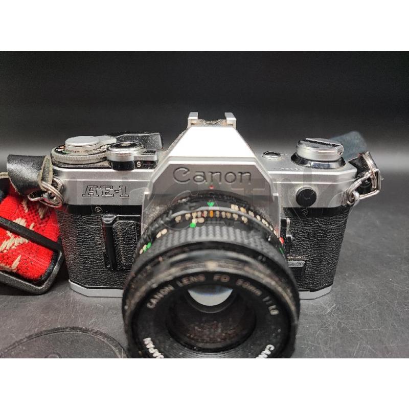 MACCHINA FOTOGRAFICA CANON AE 1  | Mercatino dell'Usato Roma gregorio vii 2