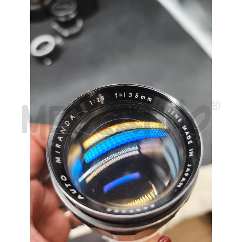 MACCHINA FOTOGRAFICA MIRANDA SENSOREX II + ACCESSORI  | Mercatino dell'Usato Roma gregorio vii 2