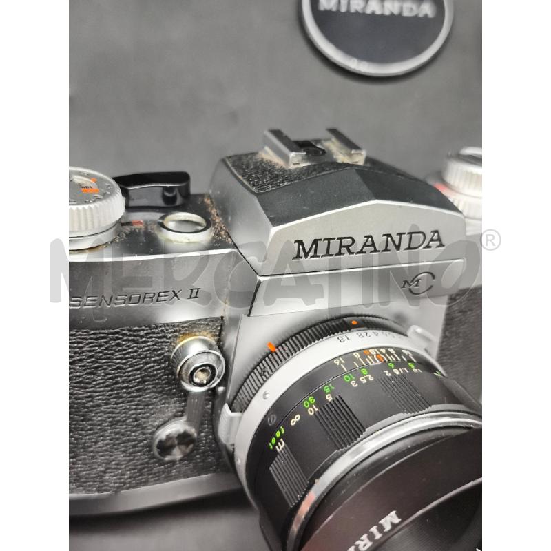 MACCHINA FOTOGRAFICA MIRANDA SENSOREX II + ACCESSORI  | Mercatino dell'Usato Roma gregorio vii 5