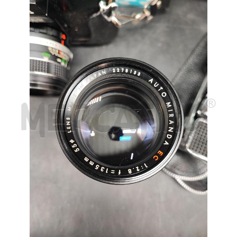 MACCHINA FOTOGRAFICA MIRANDA + 2 OBBIETT | Mercatino dell'Usato Roma gregorio vii 4