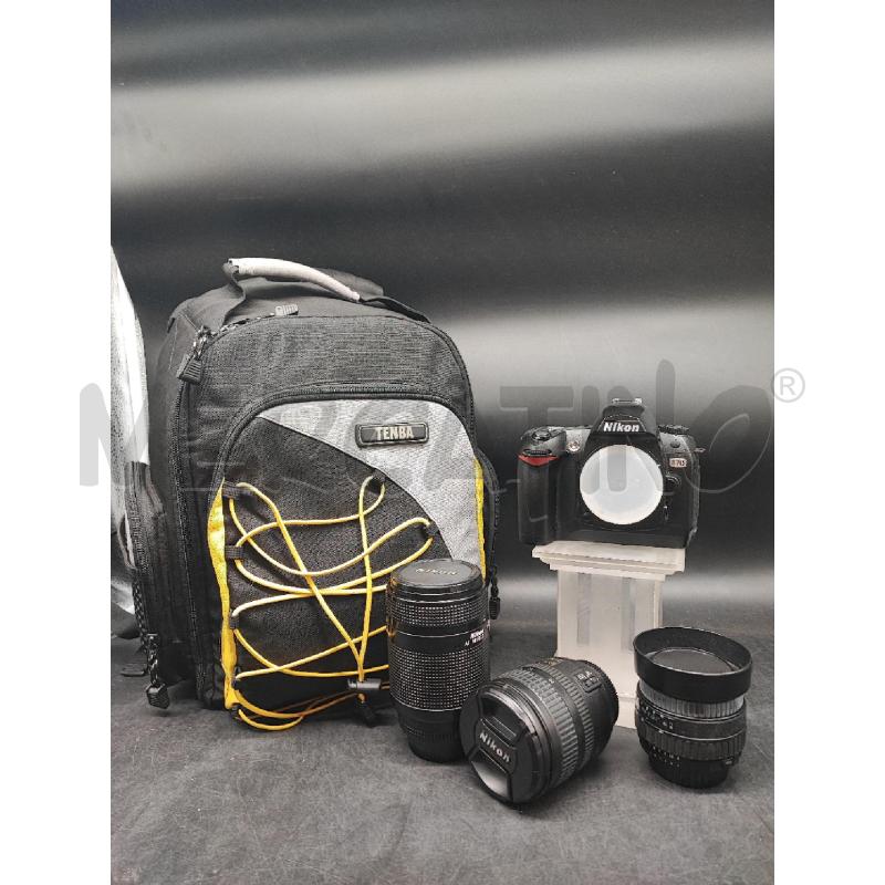 MACCHINA FOTOGRAFICA NIKON D70 + OBIETTIVI E ACCESSORI  | Mercatino dell'Usato Roma gregorio vii 1
