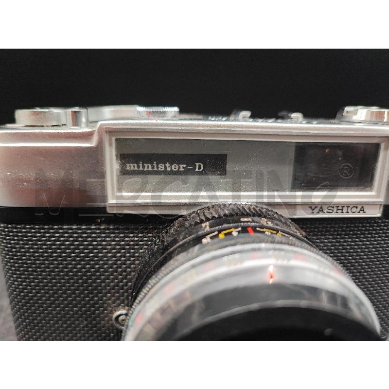 MACCHINA FOTOGRAFICA YASHICA MINISTER-D  | Mercatino dell'Usato Roma gregorio vii 3