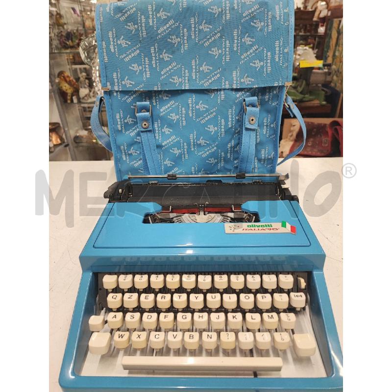 MACCHINA OLIVETTI ITALIA 90 + CUSTODIA  | Mercatino dell'Usato Roma gregorio vii 1