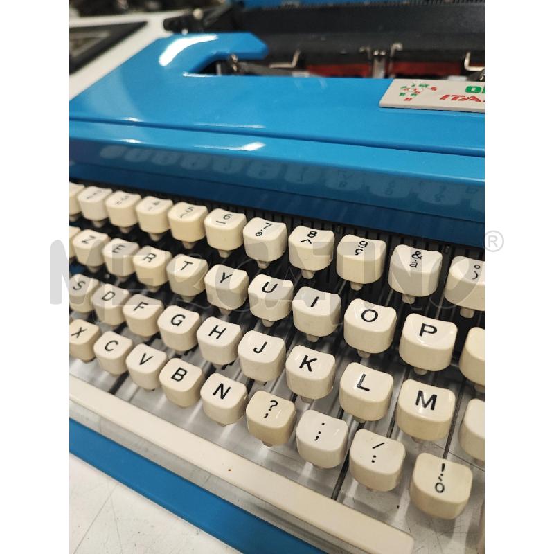 MACCHINA OLIVETTI ITALIA 90 + CUSTODIA  | Mercatino dell'Usato Roma gregorio vii 4