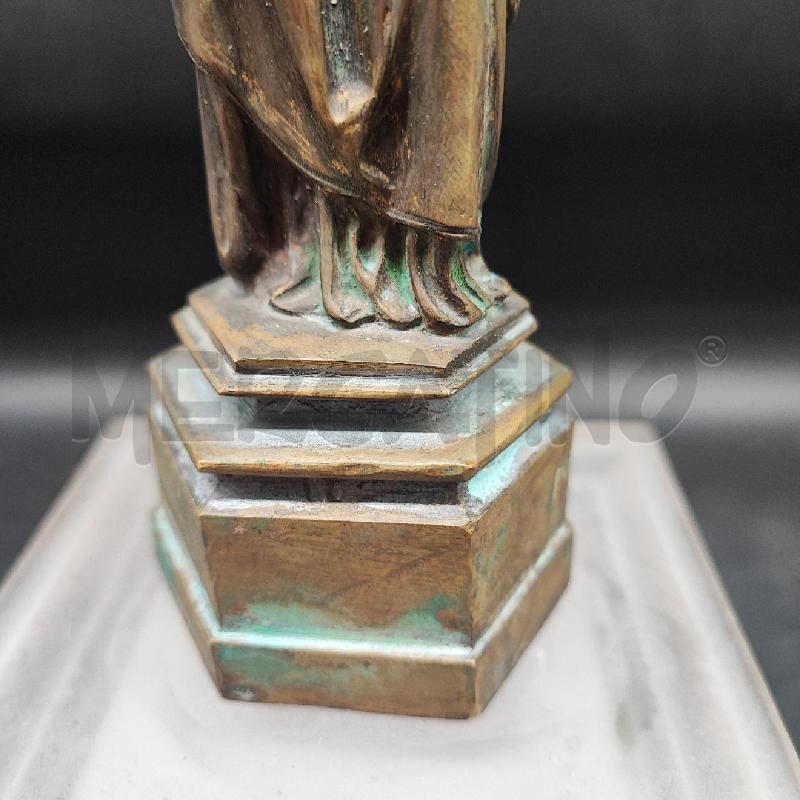 MADONNINA METALLO SCURA BASSA  | Mercatino dell'Usato Roma gregorio vii 3
