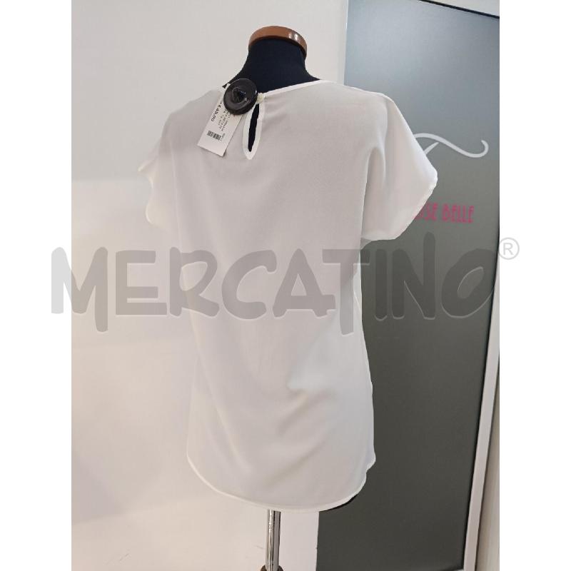 MAGLIA BIANCA SETA DISEGNO VESPA | Mercatino dell'Usato Roma gregorio vii 3