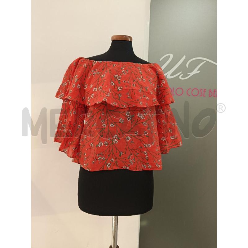 MAGLIA DONNA ALICE+OLIVIA ROSSO MARGHERITE | Mercatino dell'Usato Roma gregorio vii 1