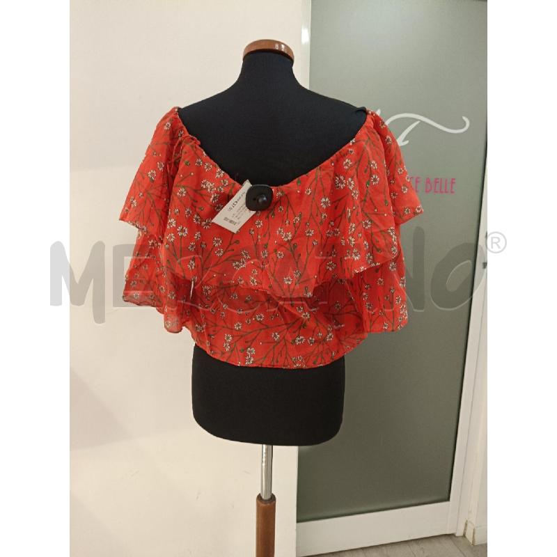 MAGLIA DONNA ALICE+OLIVIA ROSSO MARGHERITE | Mercatino dell'Usato Roma gregorio vii 3