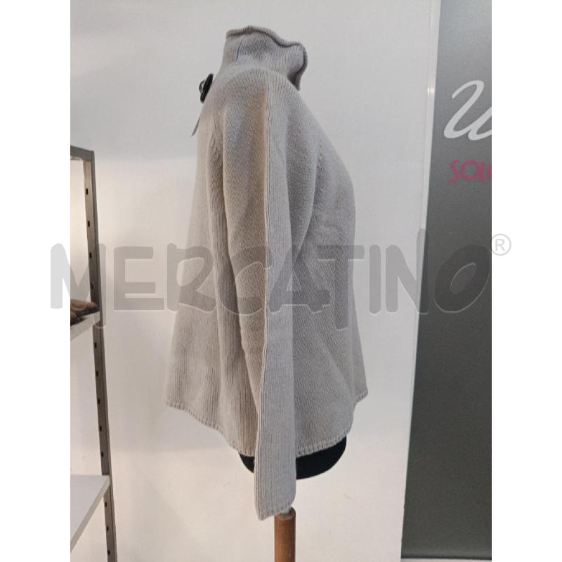 MAGLIA DONNA ALPHA GRIGIO CASHMERE | Mercatino dell'Usato Roma gregorio vii 3