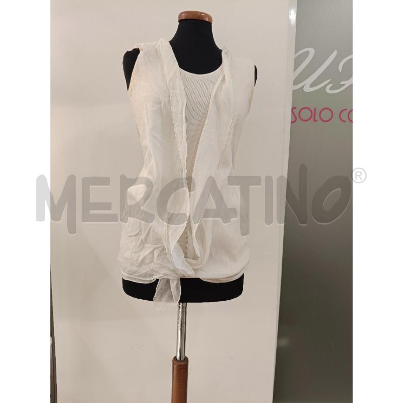 MAGLIA DONNA BRUNELLO CUCINELLI BEIGE TULLE | Mercatino dell'Usato Roma gregorio vii 1