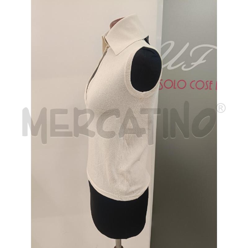 MAGLIA DONNA DOLCE&GABBANA BEIGE SMANICATA ELASTICA | Mercatino dell'Usato Roma gregorio vii 2
