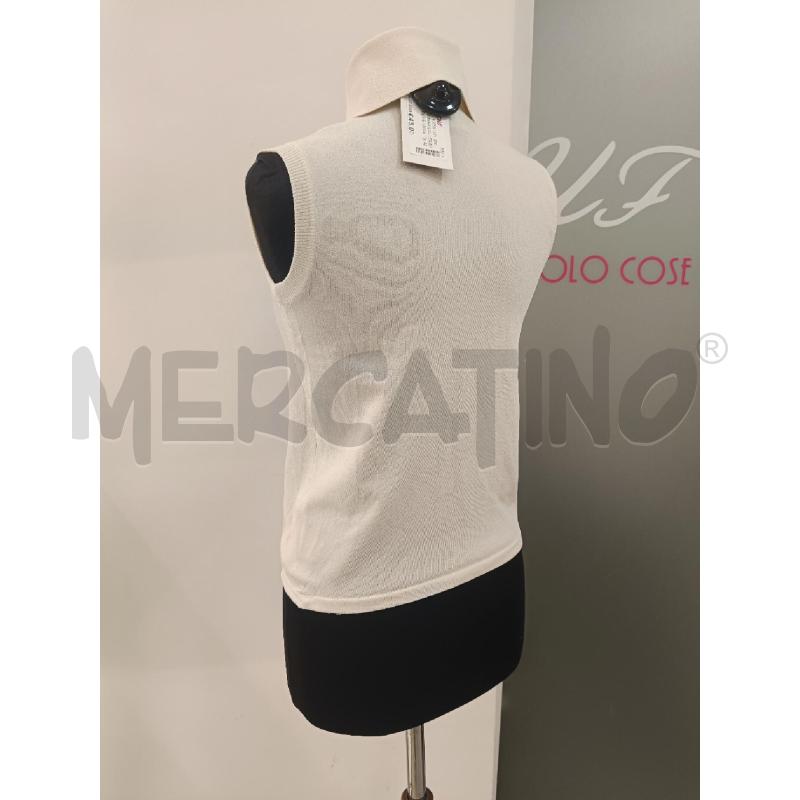 MAGLIA DONNA DOLCE&GABBANA BEIGE SMANICATA ELASTICA | Mercatino dell'Usato Roma gregorio vii 3