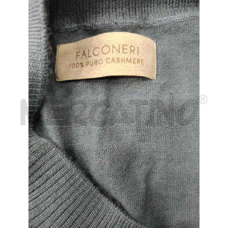 MAGLIA DONNA FALCONERI ANTRACITE GIROCOLLO CASHMERE | Mercatino dell'Usato Roma gregorio vii 4