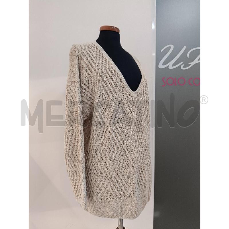 MAGLIA DONNA FALCONERI BEIGE TRAF | Mercatino dell'Usato Roma gregorio vii 2