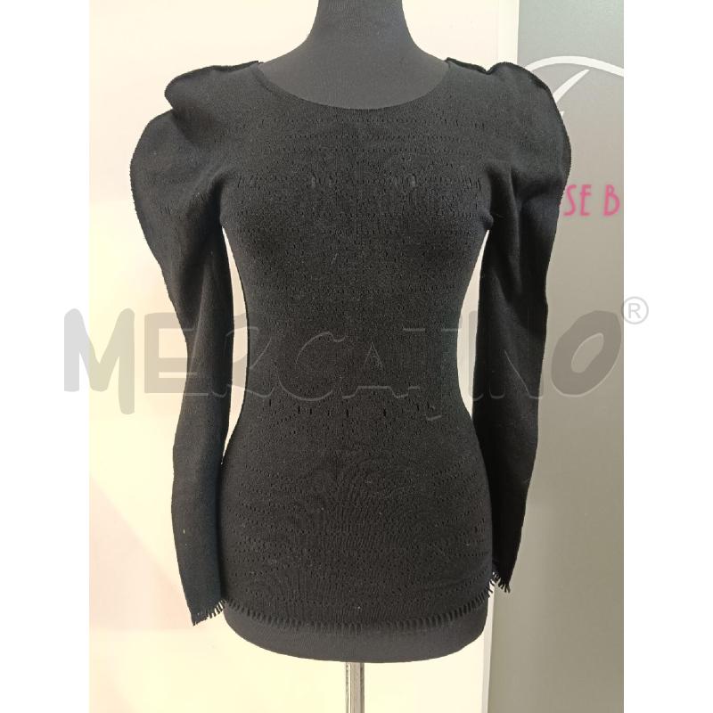 MAGLIA DONNA ISSEY MIYAKE NERA TRAFORATA | Mercatino dell'Usato Roma gregorio vii 1